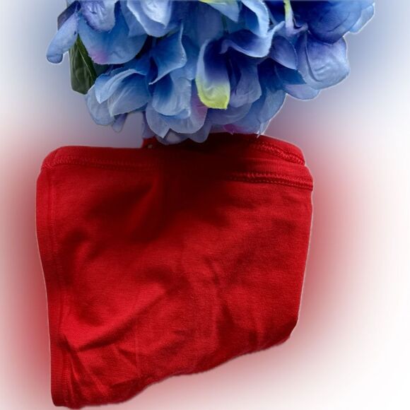 New with tags! Gorgeous red Victoria’s Secret “Cotton String Bikini Panty!” - Picture 8 of 15